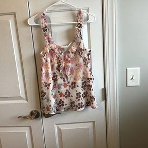 Lucky Brand sheer tank Med